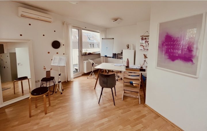 Praxisräume der logopädischen Praxis Sprachschatz in Frankfurt am Main