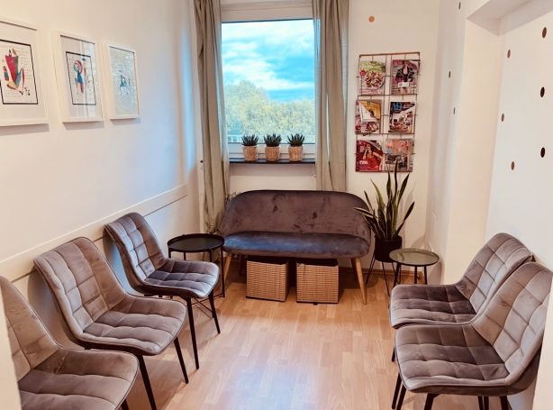 Praxisräume der logopädischen Praxis Sprachschatz in Frankfurt am Main